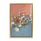 Stupell Industries Flowers in Jeans Pocket Framed Floater Canvas Wall Art Design by Nataly White
